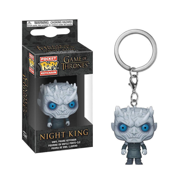 Game of Rights håndlaget enhet nøkkelring anheng Night King ha N