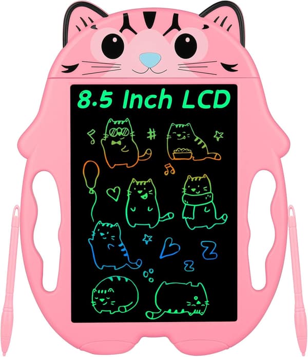 Farverig LCD-skrivetablet Grafiktablet 8,5 tommer Tegnefane