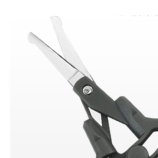 2 rustfrit stål toilet læder etui dekoration næsehår s