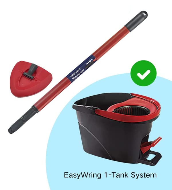 Mop Tilbehør Erstatning for O-Ceda Spin Mop Håndtak x1 stk (H