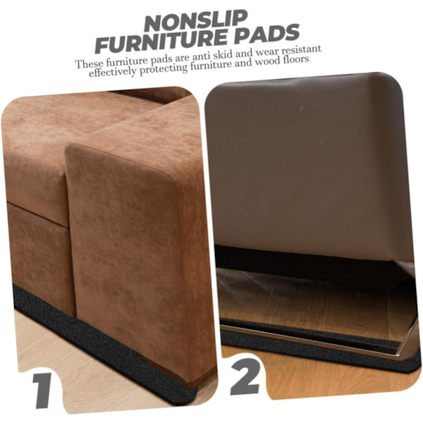 （68,6*11,4cm）2-pack halkfri matta för möbler, soffskydd, N