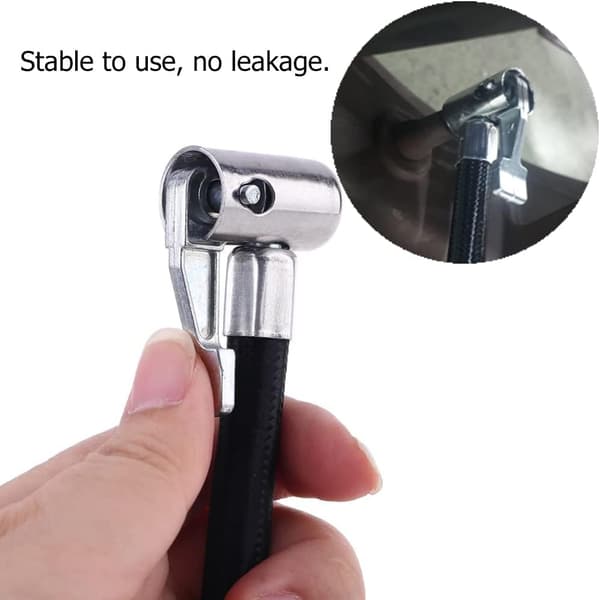 35 cm slangadapter för pump, 2-delad flätad slang med n