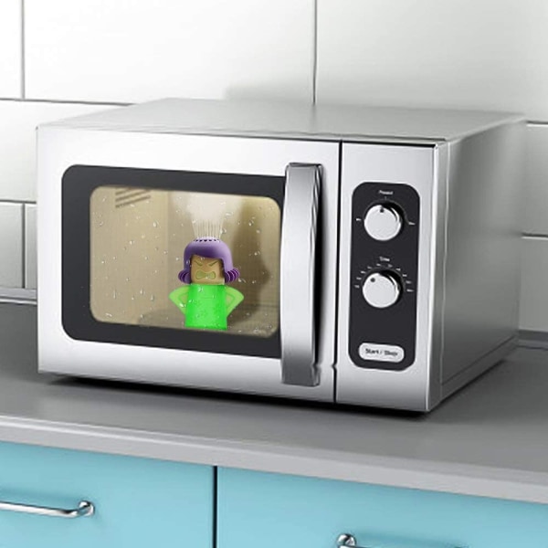 Angry Mama Microwave Cleaner - Mikrobølgeovn Damprenser, Ang