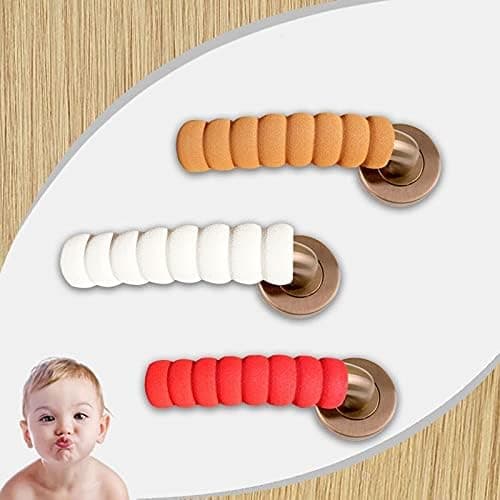 6PACK(Kaffee) Türgriffabdeckungen，Türknopf-Abdeckungen EVA-Schaum，Tür