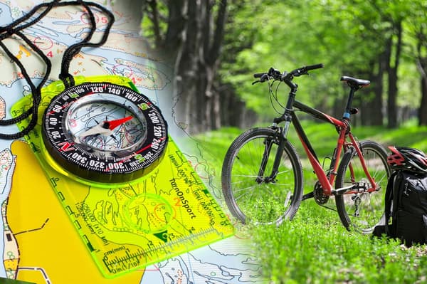 Multifunksjonell Kompass Nordkompass Akrylkompass Kartlinjal