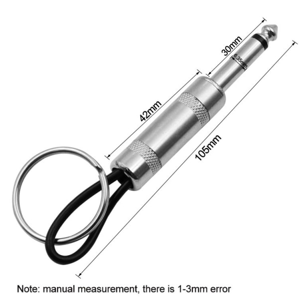 Hvid vægmonteret nøgleholder Jack Rack 2.0 JCM800 Guitar Key Ho