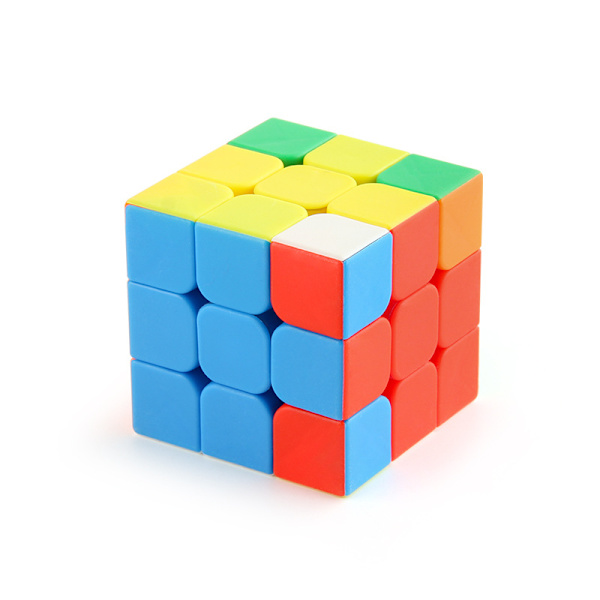 Klassisk Rubiks terning 3x3x3, den originale 3x3-puslespil uden stic