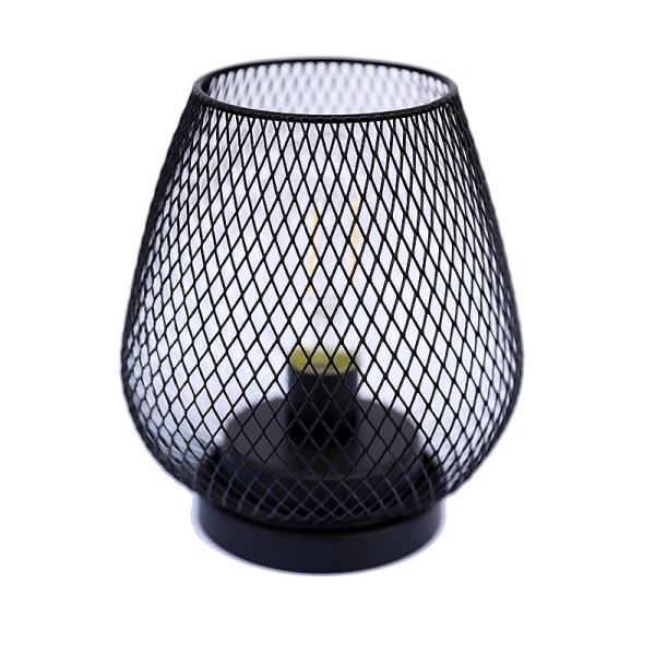 Metal Cage LED-lanterne Batteridrevet Trådløs Accent Light wit