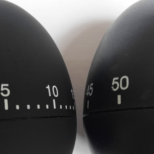 Silikone Køkken Mekanisk Æg Påmindelse Timer