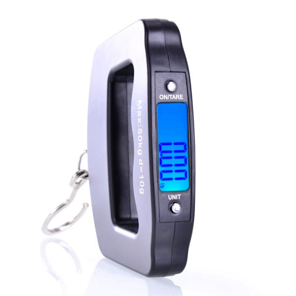 50 kg 10 g LCD Hem Elektronisk Digital Bärbar Hängande Vikt Hook
