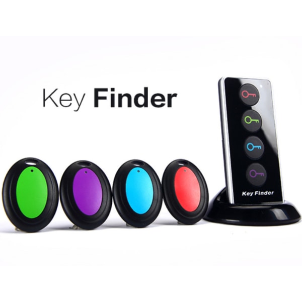 Object Finder and Anti-Lost Keys, Wireless Keyfinder, 4 Receiver