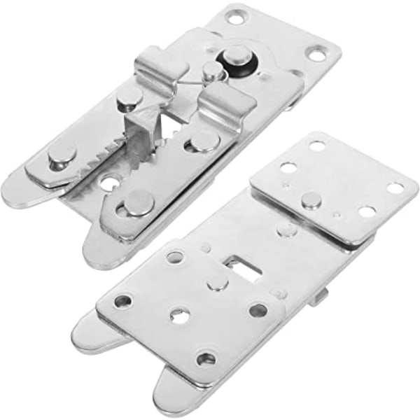 8 stk. Sektionssofakopplere, Galvaniseret Jern Sofa Sektion C
