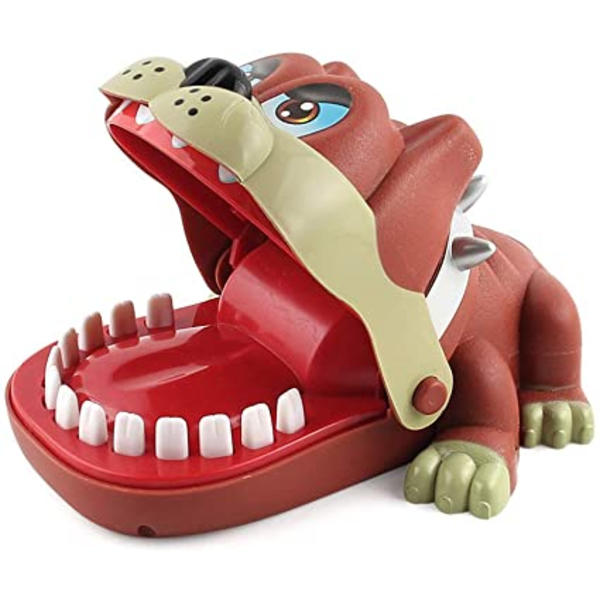 Hundetannlege Bite Finger Toy Morsomt Tricky Game Table Toy Morsomt In