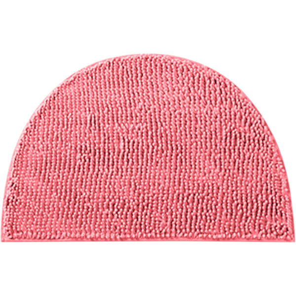 Halvmåne indgangsdørmåtte (Pink), blød absorberende bademåtte A