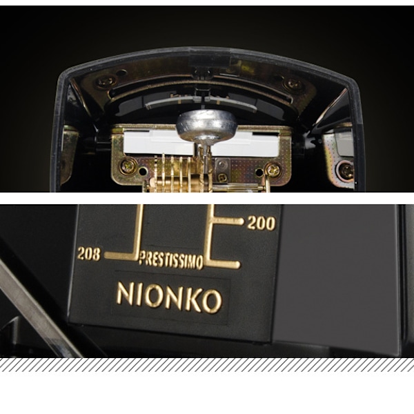Mekanisk metronom, piano, fiol, gitarr, zither, erhu in