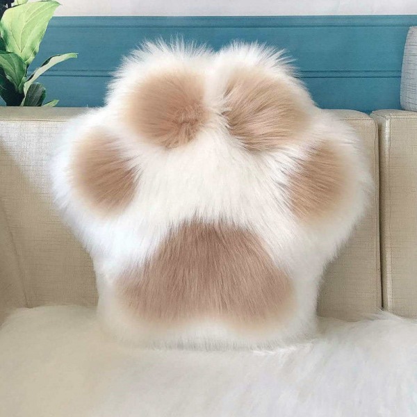Julegave Søt Cat Paw Pute Panda Paw Cushion Sofa