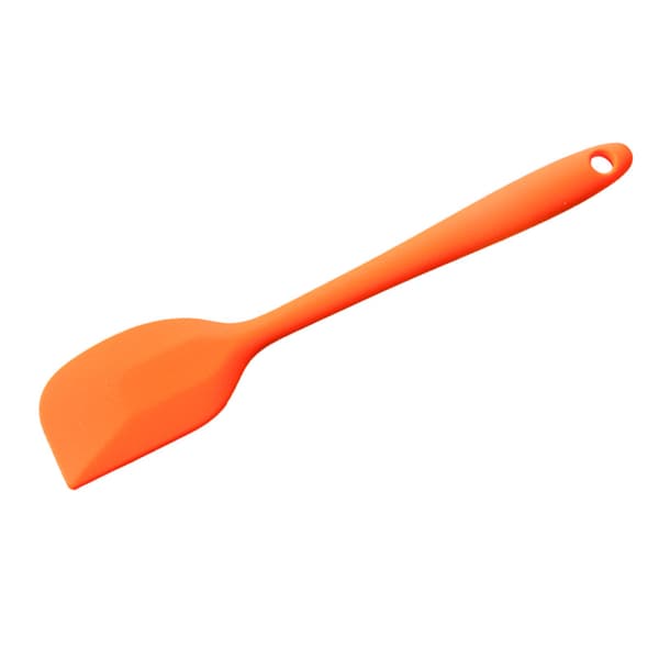 Oransje - Silikonspatel, Halvspatel, Konditorispatel, Varmebestandig