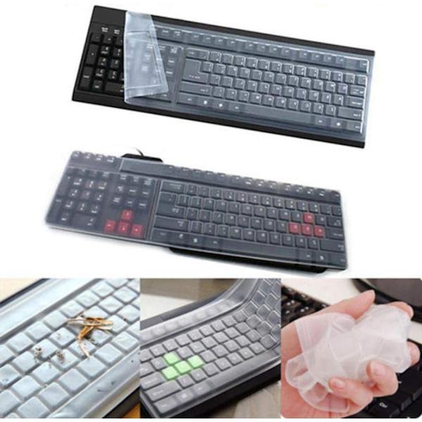 Universal Transparent Dustproof Silicone Waterproof Keyboard Pro