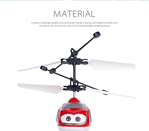 Mini RC helikopterdrone med vanndråpekontrollmodell Cartoo
