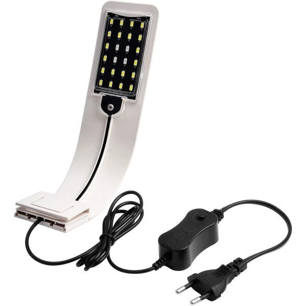 Led Aquarium Lighting Lamp Clip, ultratunn akvarielampa med L