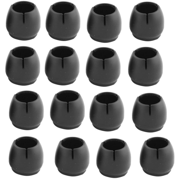 16 Pcs Silicone Chair Leg Caps Floor Protector Round Square Furn