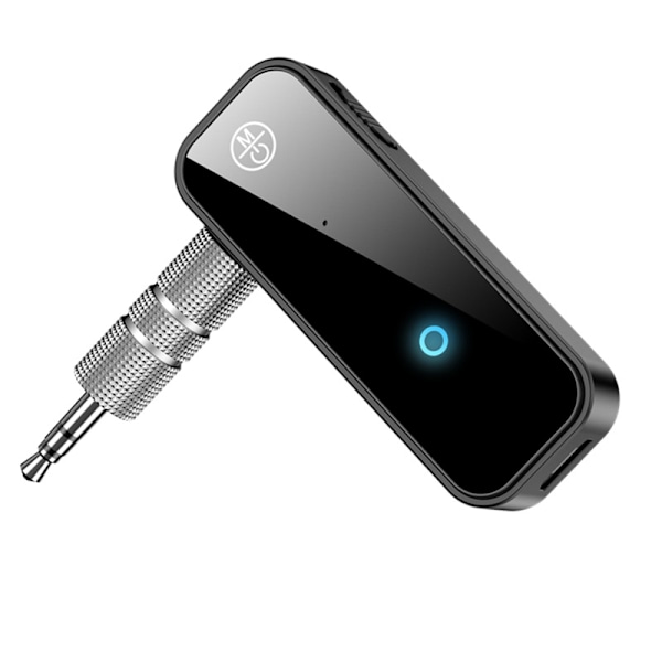 En svart Bluetooth-lydadapter ，Bluetooth-lydmottaker for