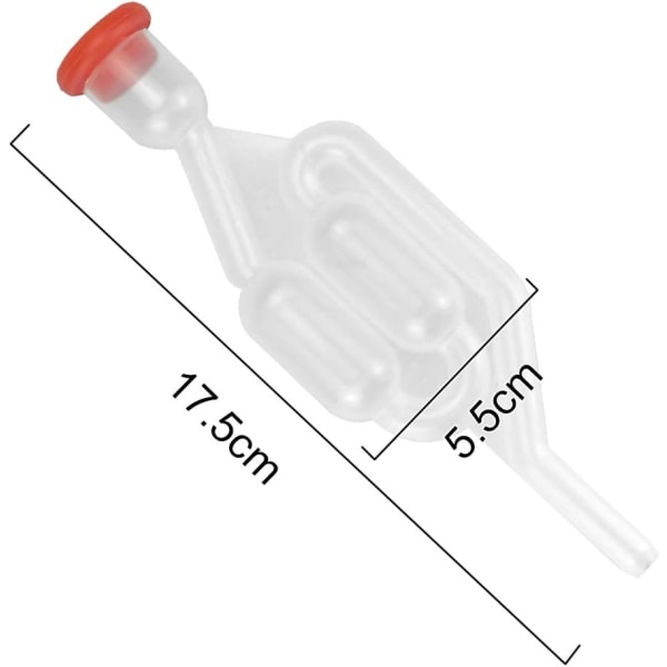 2 stk. Gæringsbung, Gæringsudstødningsventil, Bubbler Hjem