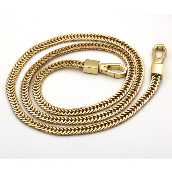 120 cm Pung Chain Strap Skulder Guld Strap Chain Replacement wit