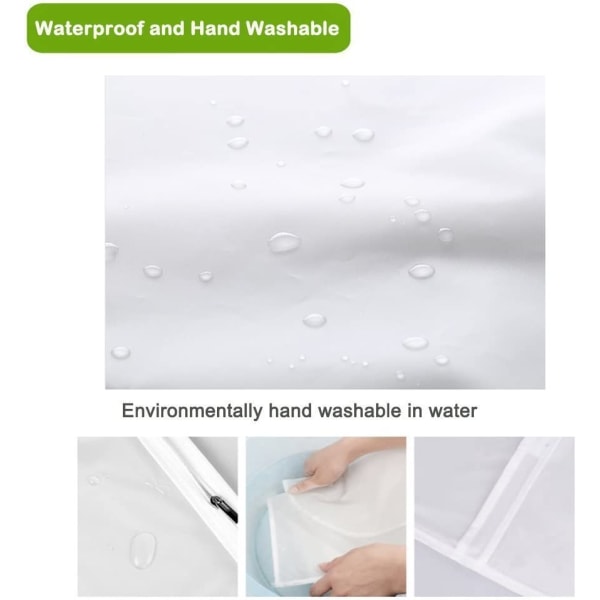 Klädselöverdrag Transparent vattentät dammtät skyddsduk