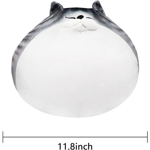Katt Chubby Plysch Japansk Docka Djur Krama Kudde Fylld