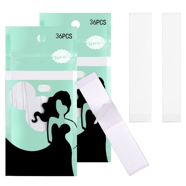 72 stk dobbeltsidet tape, selvklæbende mode kropstape Safe St