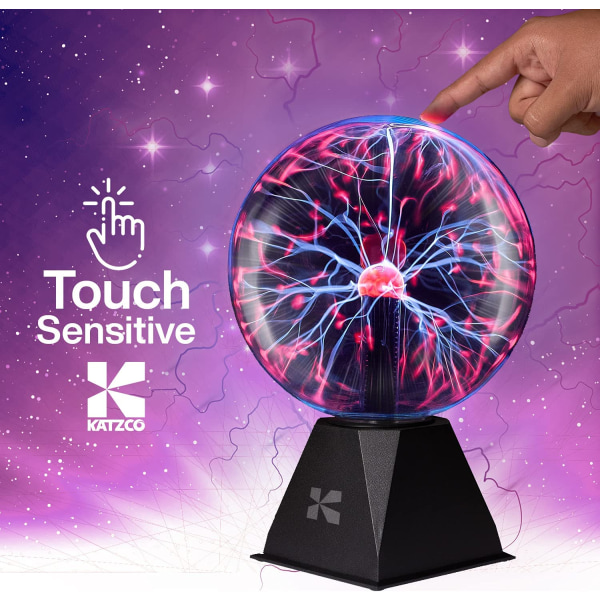 Statisk elektrisitet Plasma Ball Magic Lightning Ball Touch Sensin