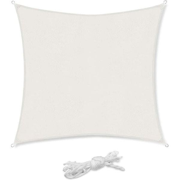Rektangulär skuggskydd, 2x2m, vattentät, anti-UV, vattentät