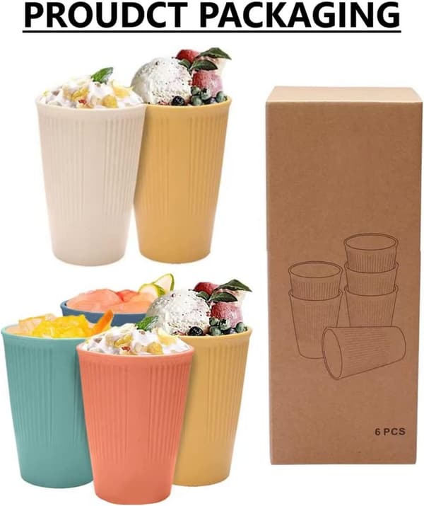 Barnebeger, barnebeger, plastbeger (6 stk) i ran