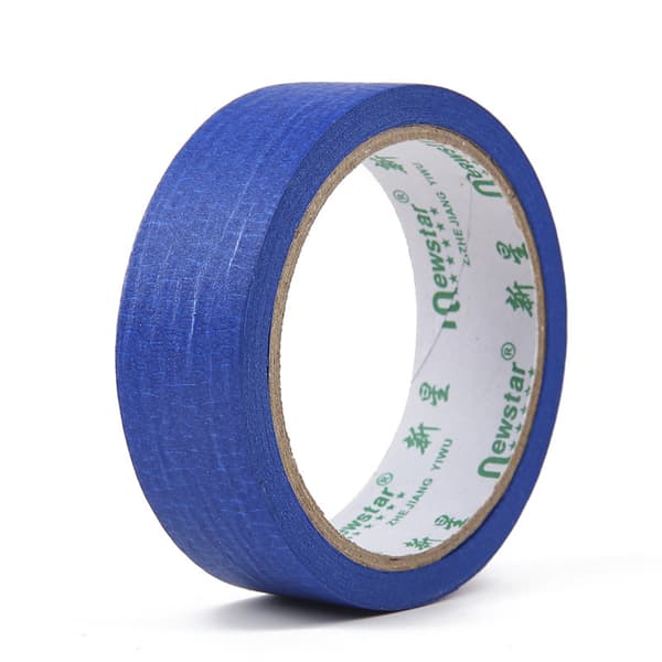 Maskeringstape til maling Blå Dekoratørstejp Malertape 3D
