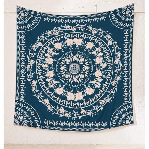 130x150cm Bohème Mandala Veggteppe for Naturdekor