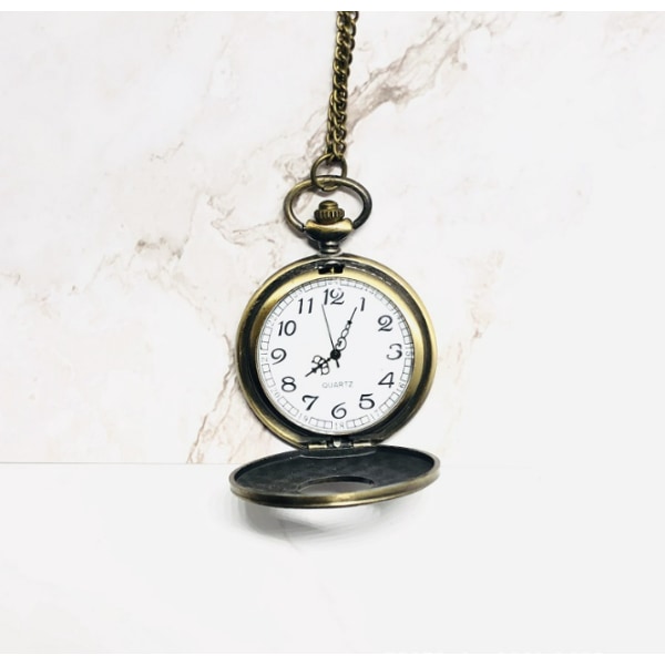 Bronze Rom Simple Pocket Watch Gammelt Vægur Hot Sale Iron