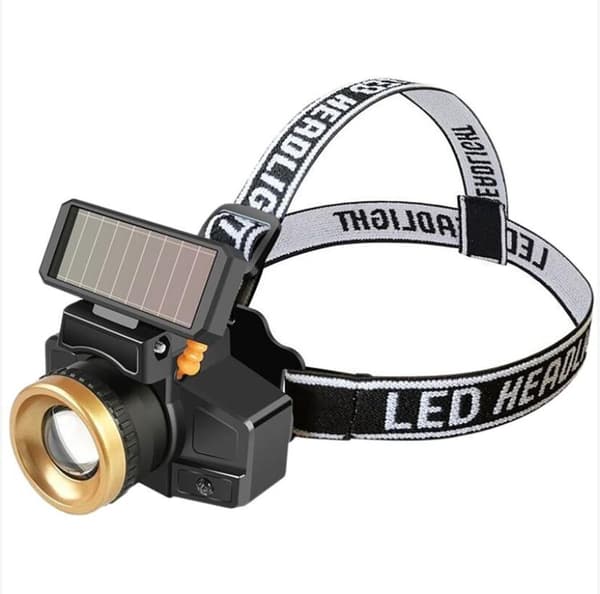 Piece Solar LED Hodelykt Utendørs Vanntett Lys Sensor for Cam
