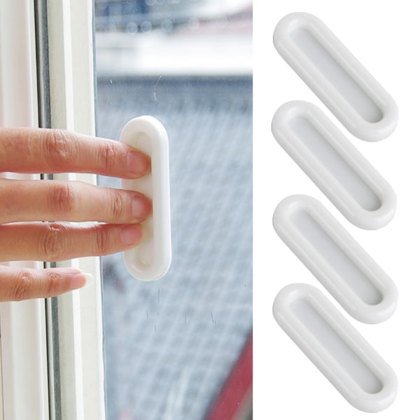 12-osainen soikea reikäinen ovenkahva ikkunalaatikon tikku w