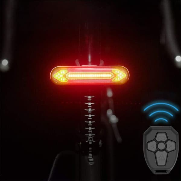 Sykkel baklys - USB-oppladbar