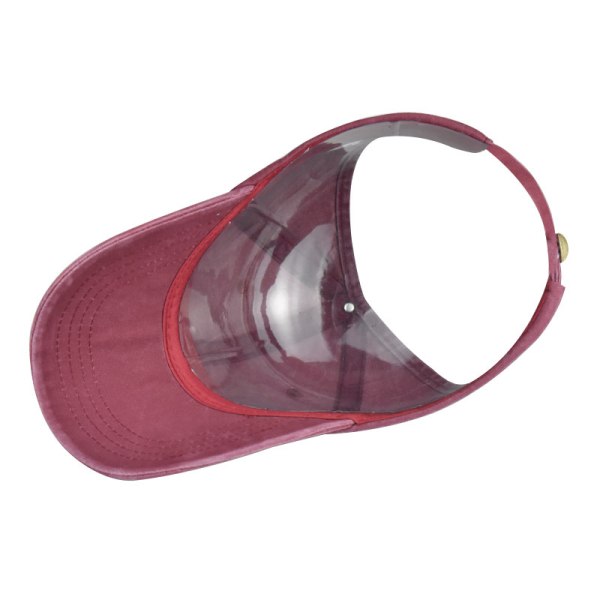 Kvinnors Hästsvans Kep Baseball Visor Kep Rygglös Rörig Lockig B