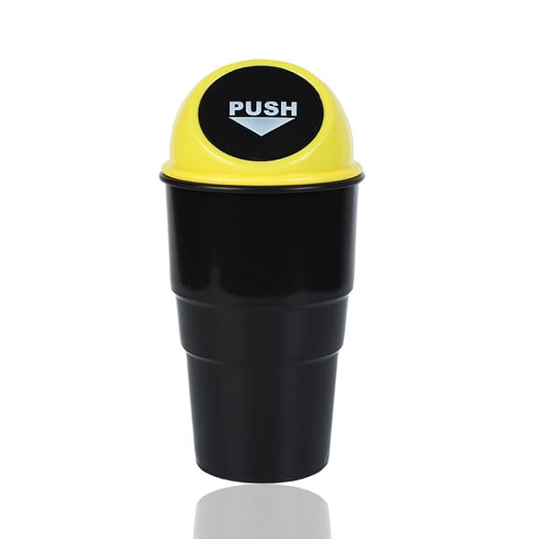 20*6.5*9CM - Gul - Universal Bil Mini Soptunna