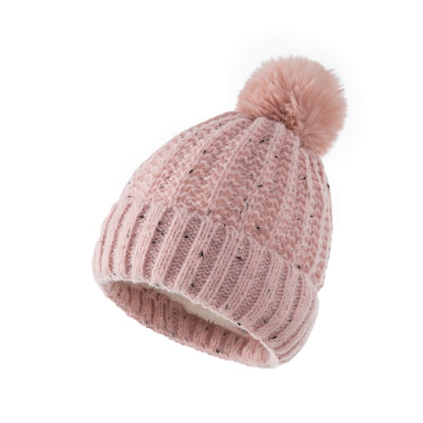 Yksivärinen neulottu hattu, syksy/talvi kylmänkestävä ja lämmin