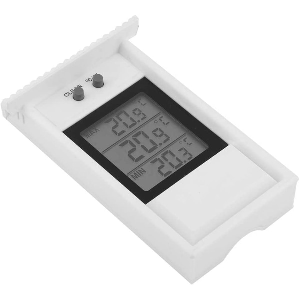 Innendørs utendørs termometer, vanntett digital trådløs temp 87b9 | Fyndiq