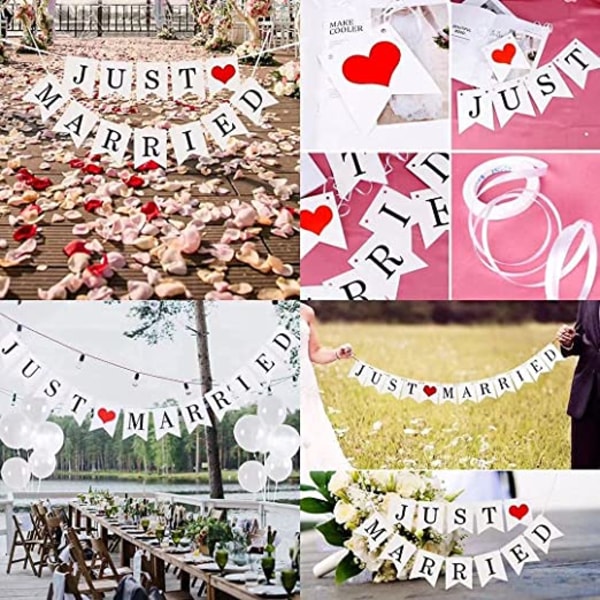 'Just Married' Hääkyltti