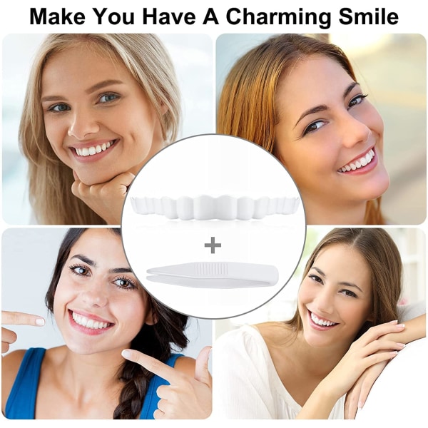 2-delt instant dental finer Smile top dental finer til mænd a