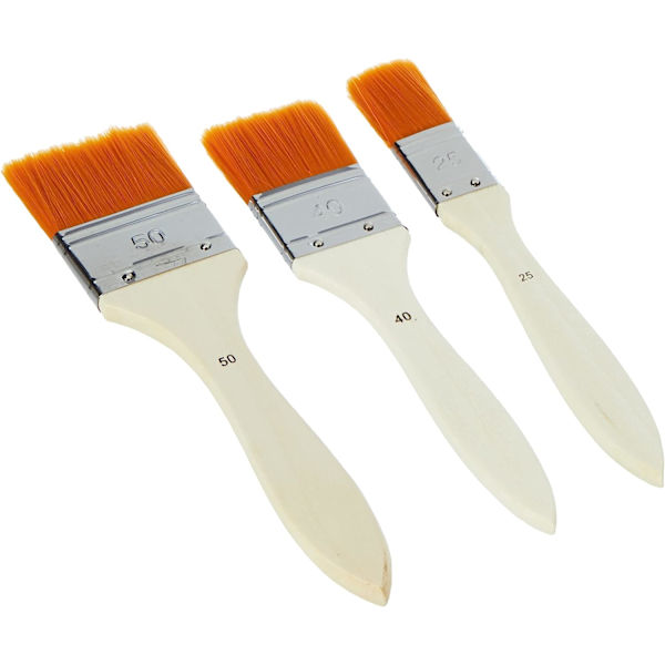 Penslar, Guld, Set om 3