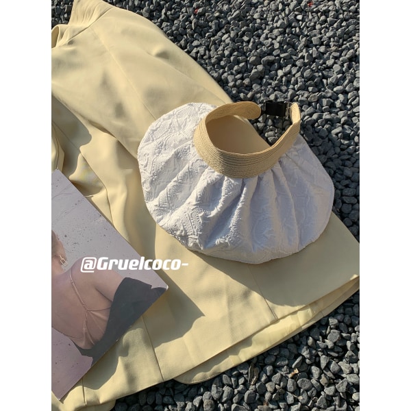 Dam Casual Hatt Dam Solhatt Elegant Strandhatt Hink Hatt
