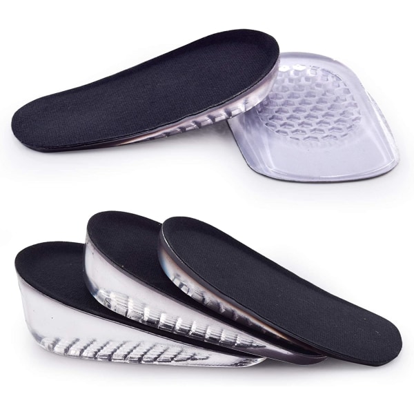 1 Pair of Height Increasing Heel Insoles, Invisible Shoe Lifter