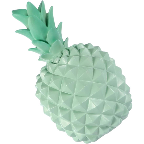 Harpiks ananas form spare penge banker mønter kasser ornament